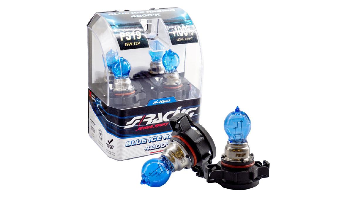 Simoni+Racing+Ampoules+Halog%C3%A8ne+%27Blue+Ice+Racing%27+H16+%28PS19W%29+%284200K%29+12V%2F19W%2C+s